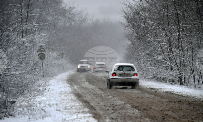 Село Свещари - зима - обстановка