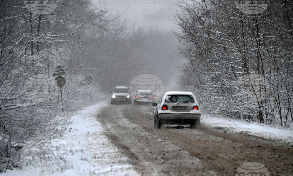 Село Свещари - зима - обстановка