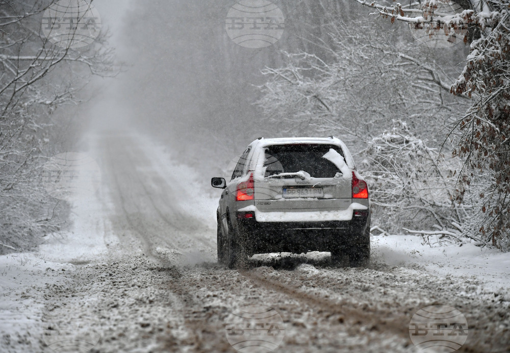 Село Свещари - зима - обстановка