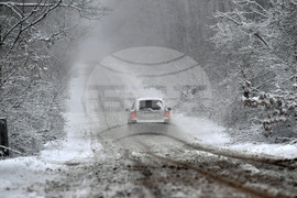 Село Свещари - зима - обстановка