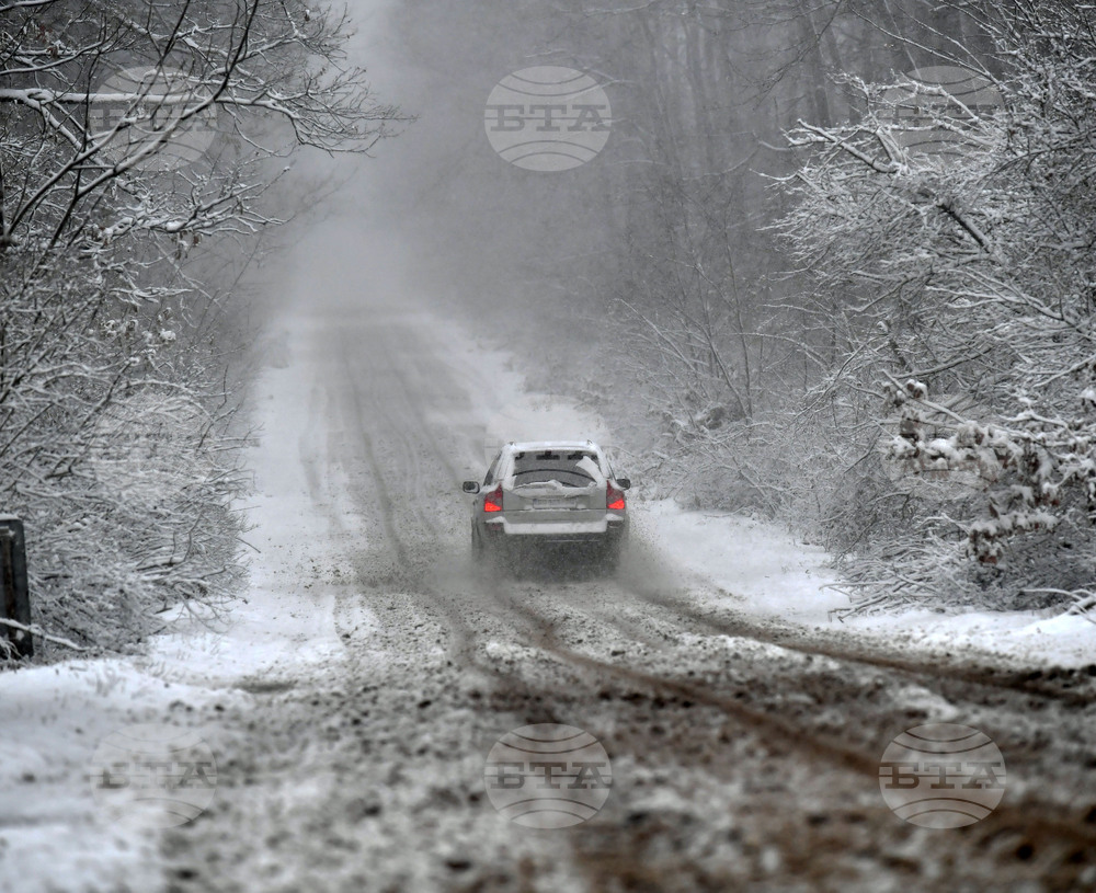 Село Свещари - зима - обстановка