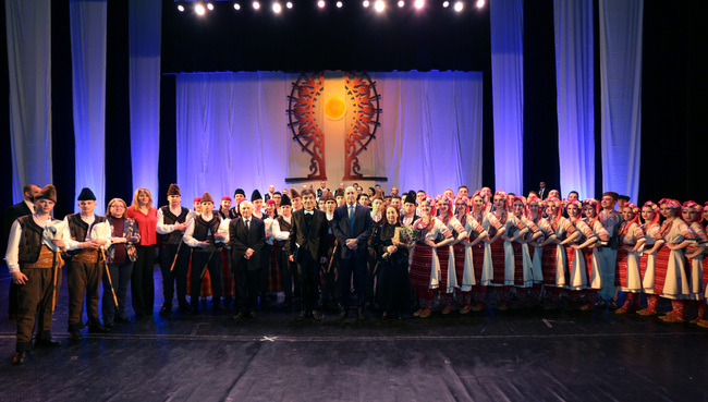 Президент - ансамбъл "Филип Кутев" - годишнина