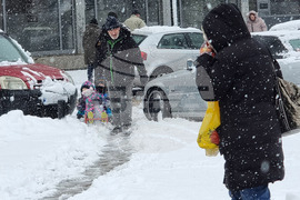 Русе - зимна обстановка