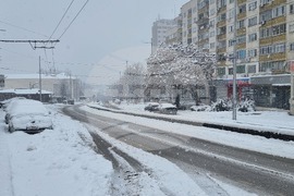 Плевен - зимна обстановка