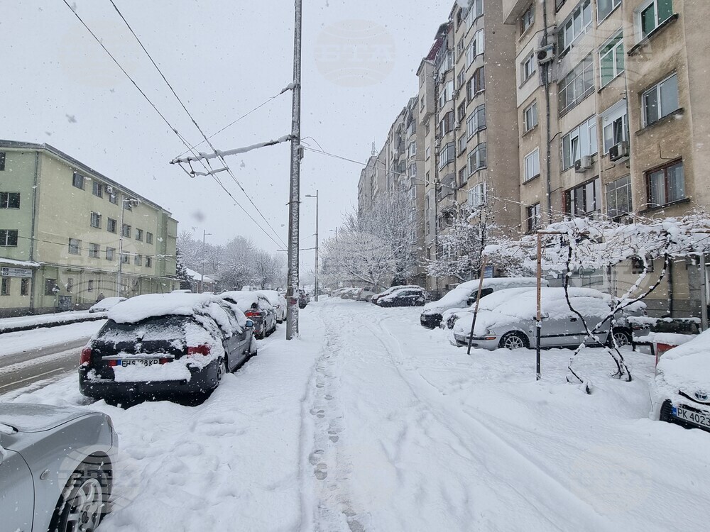 Плевен - зимна обстановка