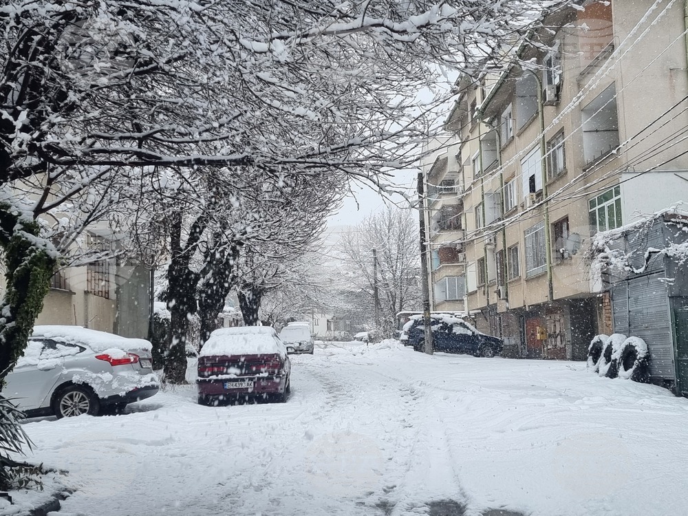 Плевен - зимна обстановка