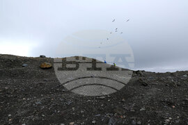Group of Scientists from 32nd Antarctic Expedition Work on Projects at Ereby Point