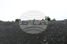 Group of Scientists from 32nd Antarctic Expedition Work on Projects at Ereby Point