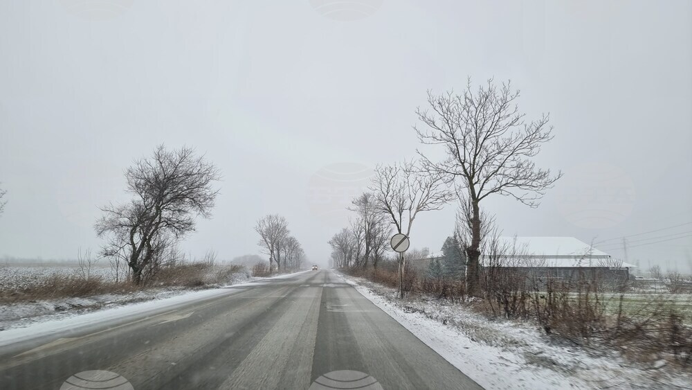 Добрич - зима - обстановка