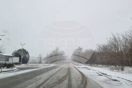 Добрич - зима - обстановка