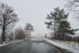 Добрич - зима - обстановка