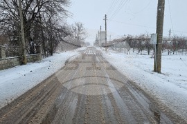 Добрич - зима - обстановка