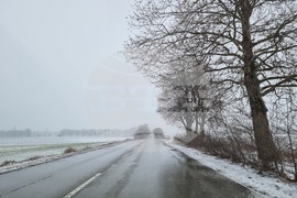 Добрич - зима - обстановка