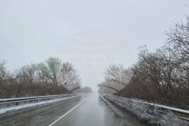 Добрич - зима - обстановка