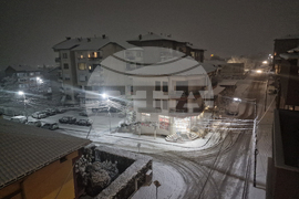 Петрич - зима - обстановка