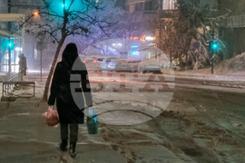 Благоевград - снеговалеж