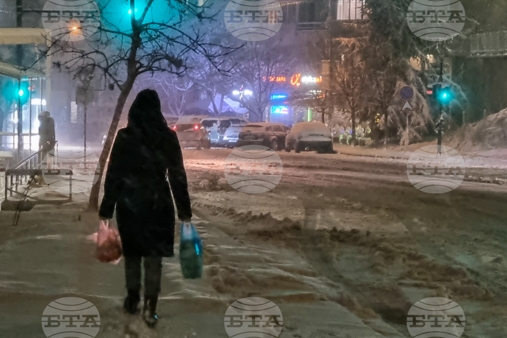 Благоевград - снеговалеж