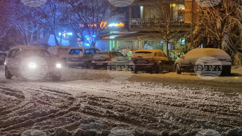 Благоевград - снеговалеж