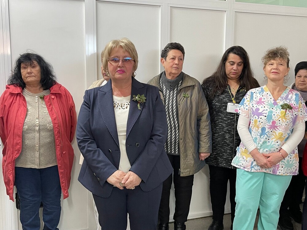 Община Видин с подаръци за Отделението по акушерство и гинекология за Деня на родилната помощ