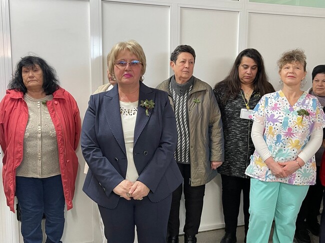 Община Видин с подаръци за Отделението по акушерство и гинекология за Деня на родилната помощ