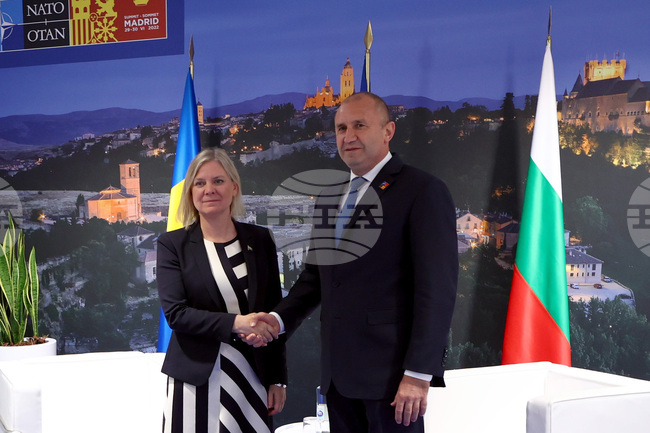 Испания - Румен Радев - Магдалена Андершон - среща