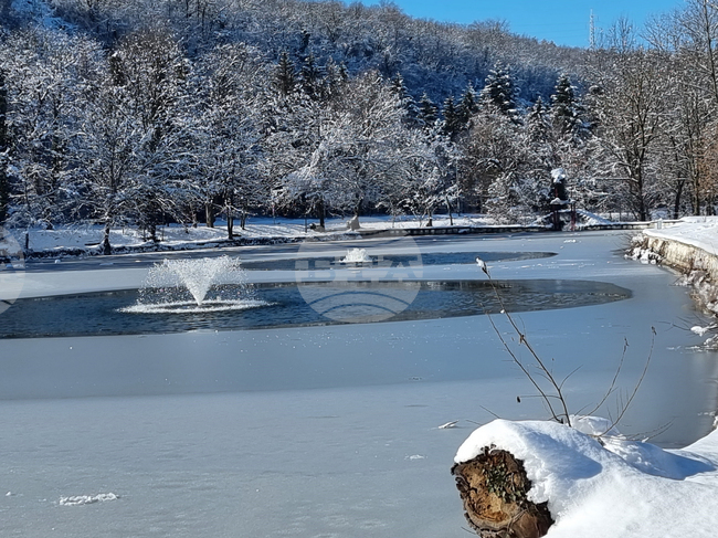 Плевен - парк "Кайлъка" - зима