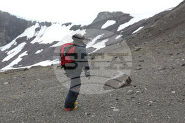 Scientists Begin Work at Liverpool Beach, Antarctica