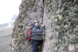 Scientists Begin Work at Liverpool Beach, Antarctica