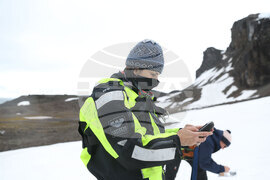Scientists Begin Work at Liverpool Beach, Antarctica