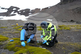 Scientists Begin Work at Liverpool Beach, Antarctica