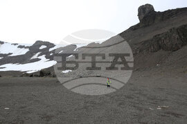 Scientists Begin Work at Liverpool Beach, Antarctica