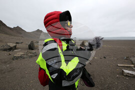 Scientists Begin Work at Liverpool Beach, Antarctica