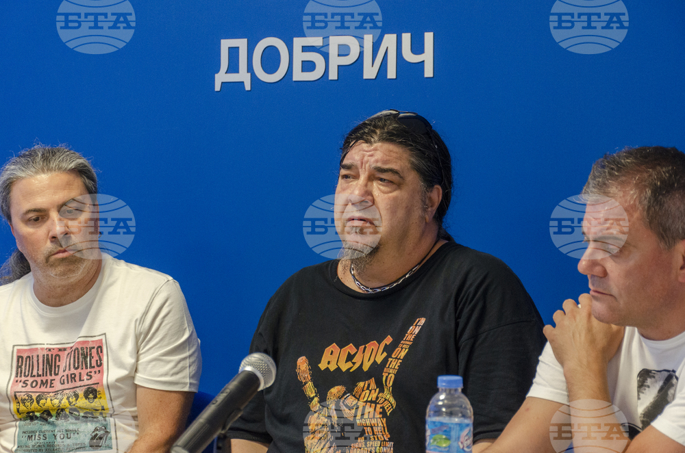 Добрич - БТА - пресконференция - жури - Национален фестивал на ученическите и студентските рок групи – Снимка: Александра Антонова