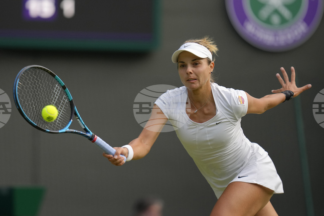 Виктория Томова открива програмата на "Уимбълдън" с мача си на сингъл, на двойки ще си партнира с Айла Томлянович