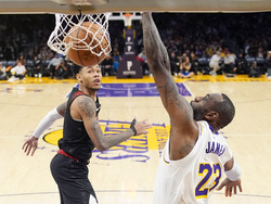 Trail Blazers Lakers Basketball
