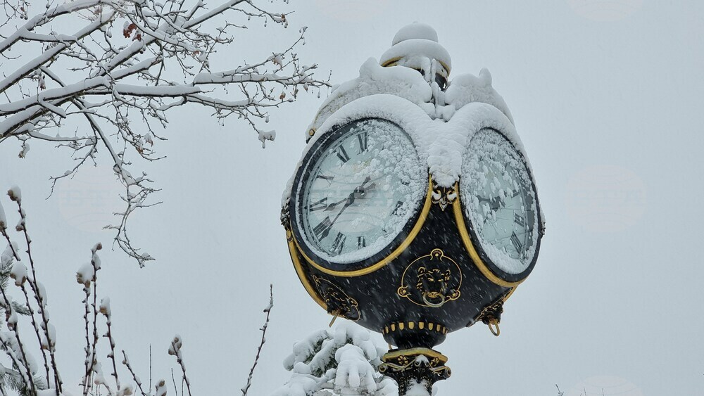 First Snow Falls in Romania