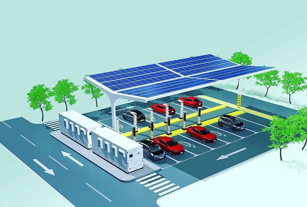 Hybrid Station Developed in Bulgaria Charges 20 Electric Cars in 15 Minutes