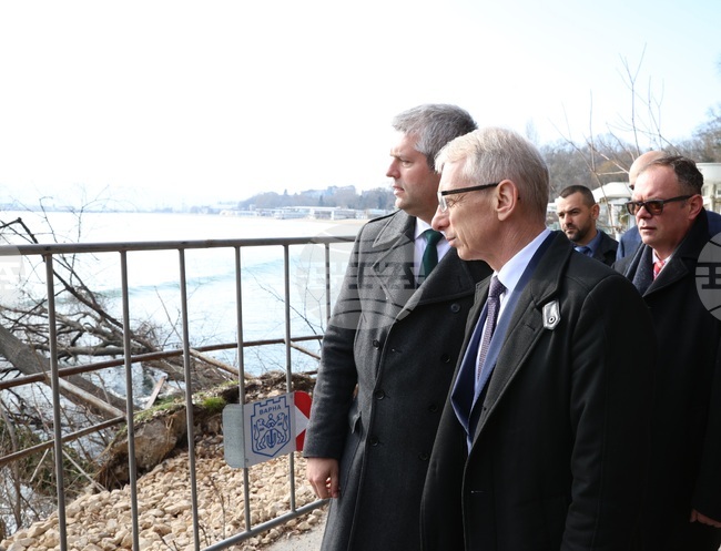 Варна - рибарски плаж - свлачище - проверка