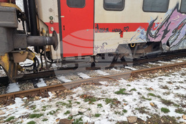 Село Кардам - дерайлирал влак