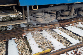 Село Кардам - дерайлирал влак