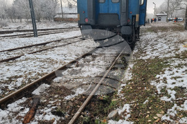 Село Кардам - дерайлирал влак