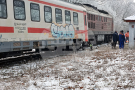Село Кардам - дерайлирал влак
