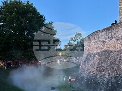 Уникално светлинно шоу озари крепостта „Баба Вида“