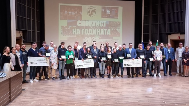 Състезателят от националния отбор по борба Стоян Кубатов е спортист номер 1 на Враца за 2023 година