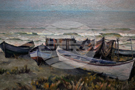 Бургас - изложба - Петко Задгорски