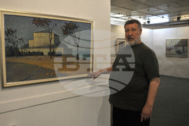 Бургас - изложба - Петко Задгорски