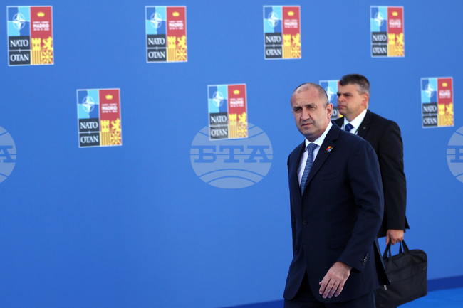  Испания - НАТО - Румен Радев