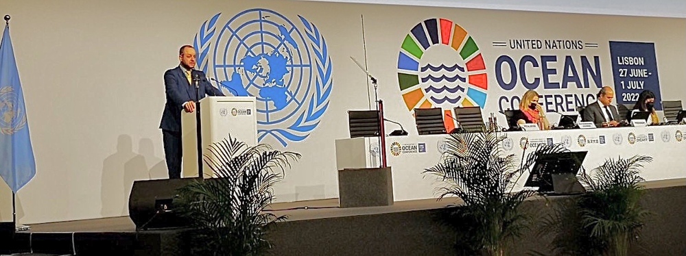 Министър Борислав Сандов участва в Конференция на ООН за опазването и устойчивото използване на океаните и моретата