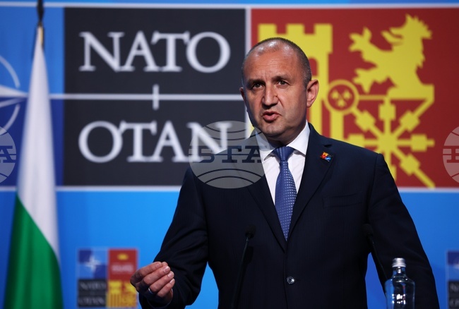 Испания - Румен Радев - НАТО - пресконференция