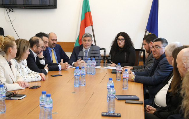 Варна - Андрей Цеков - Областна администрация - среща